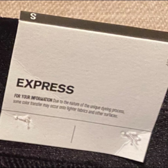 BIRTHDAY SALE!, EXPRESS small Black Velvet Pants NEW - Picture 6 of 16